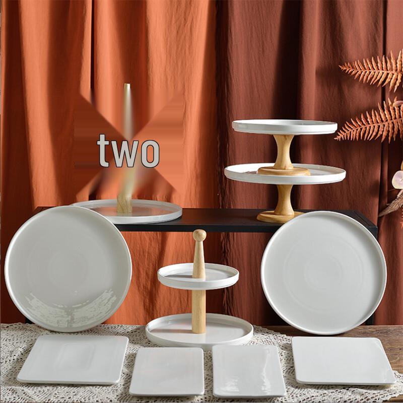 Скандинавский керамический набор из 5 предметов для десертов