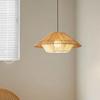 Woven Hemp Rope Pendant Light