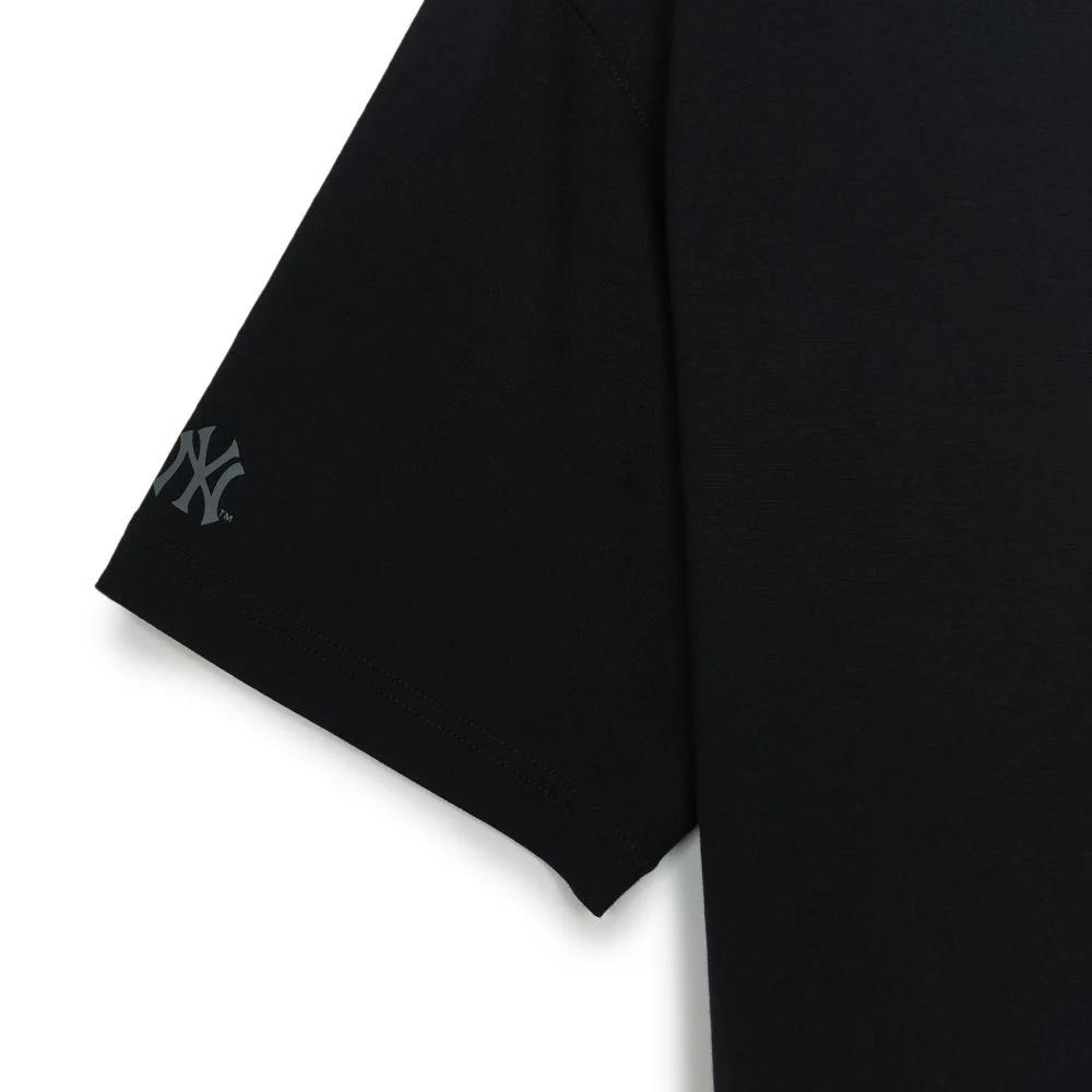 T-shirt Casual Manches Courtes Imprimé Rétro Mode MLB Hauts Unisexes 3ATSM0654-50BKS