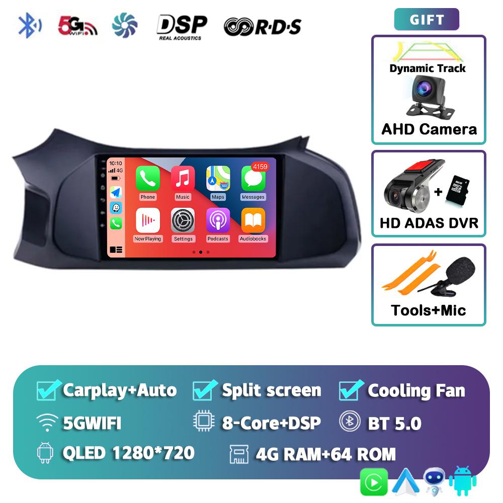 Android 14 CarPlay Car Radio For Chevrolet Onix 2012-2014 2015 2016 2016- 2019 GPS 2din Multimedia Video Player 2 Din Stereo 4G