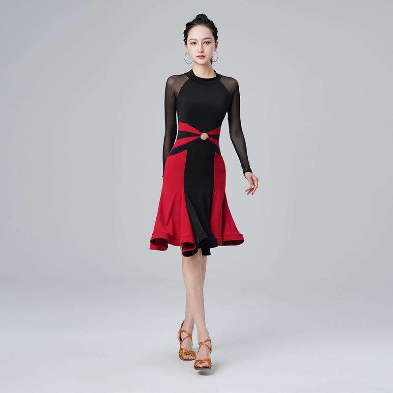 2025 Professional Adult Latin Dance Performance and Practice Dress