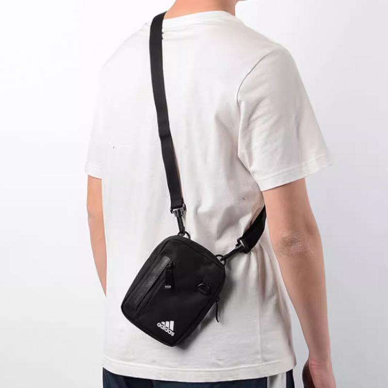 Adidas Polyester Shoulder Bag Unisex Black Adidas GN9862