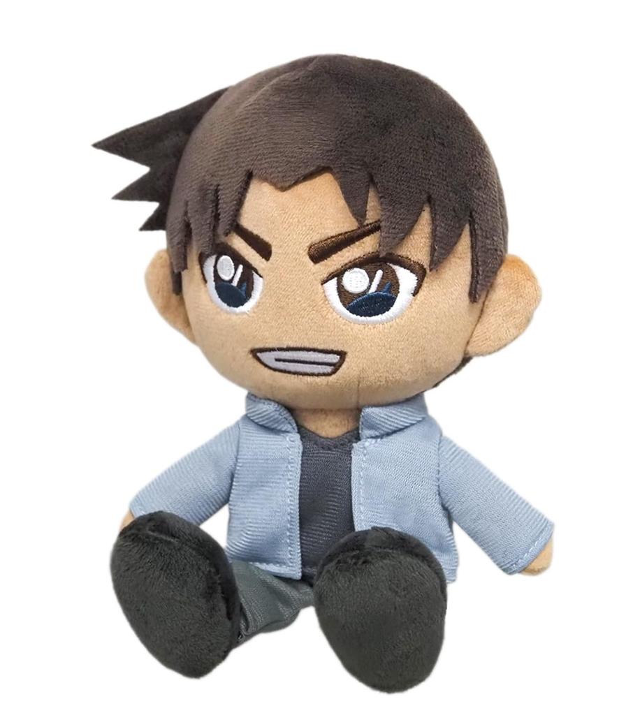 Sanei Boeki Detective Conan Fluffy Friends Heiji Hattori (S) W11 x D8 x H16cm Plush Toy FCN03