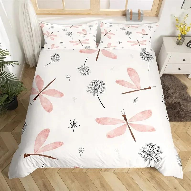 Lovely Baby Elephant FlowersComfortable Duvet Quilt Cover Pillowcase Bedding Set Children Bedroom Decoration Home Textile