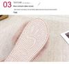 2026 Autumn/Winter Women's Silent Plush Cotton Slippers - Furry, Solid Color, One-Word Design, Indoor/Outdoor Wear.
