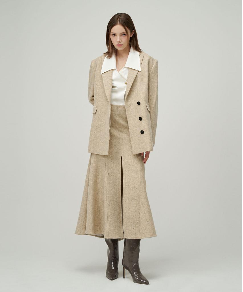 Second Armuah Aveline Skirt _ Oatmeal