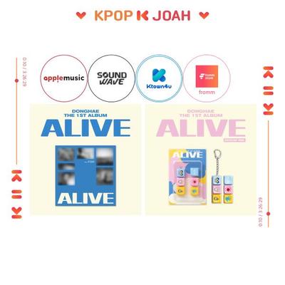 [POB] DONGHAE (SUPER JUNIOR) [ALIVE] 1st Full Album (Photobook / Keycap Ver.)