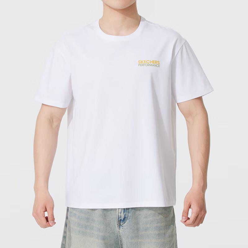

Skechers Men s Knit Round Neck Short Sleeve T-Shirt XXL