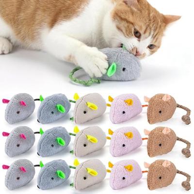 15Pcs Catnip Mouse Cat Toys Plush Mice Soft Stuffed Animal Interactive Realistic Mouse Cat Enrichment Toy for Indoor Cats Play Exercise Hunting