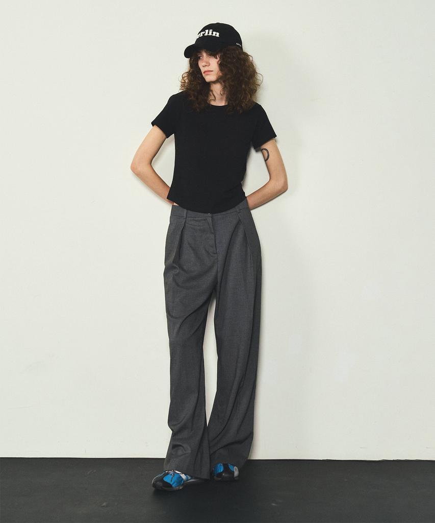 CITTA [Essential] Basic Short Sleeve T-Shirt_Ctt325(Black)