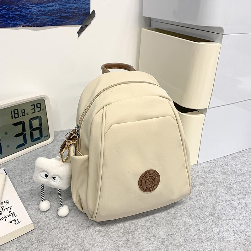 Spring Outing Women's Lightweight Multifunctional Backpack - Large Capacity, Double Shoulder, Casual Mommy Bag