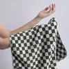1/2PCS Multicolor Checkerboard Towel Combed Cotton Towel Soft Absorbent Kitchen Bathroom Hotel Soft Skin Friendly Cleaning Cloth
