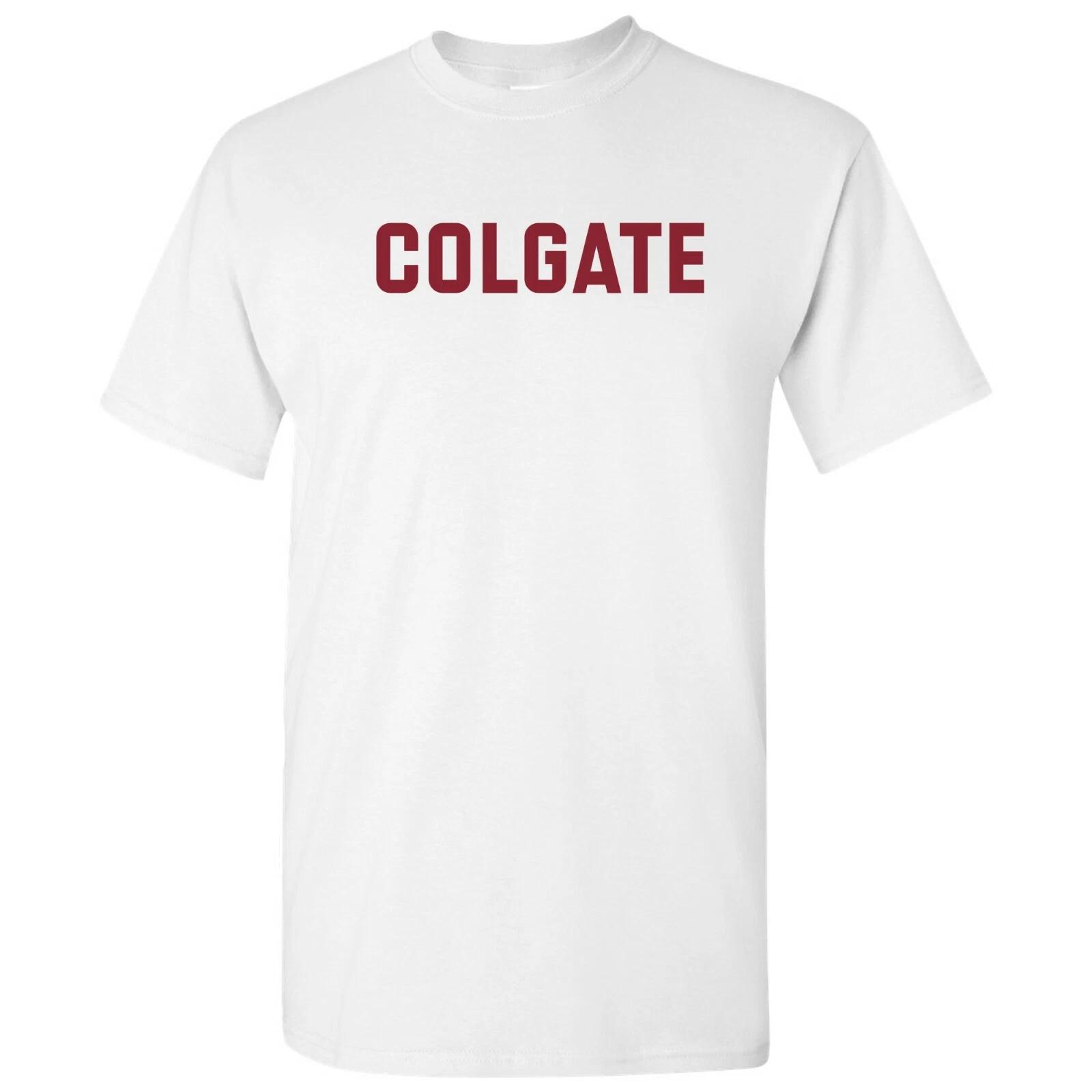 Colgate University Raiders Basic Block T-Shirt - White M