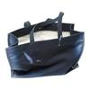 Acne Studios Spray Print Commuter Bow Tote Bag Women Tote Bags Dark-Blue C10288885