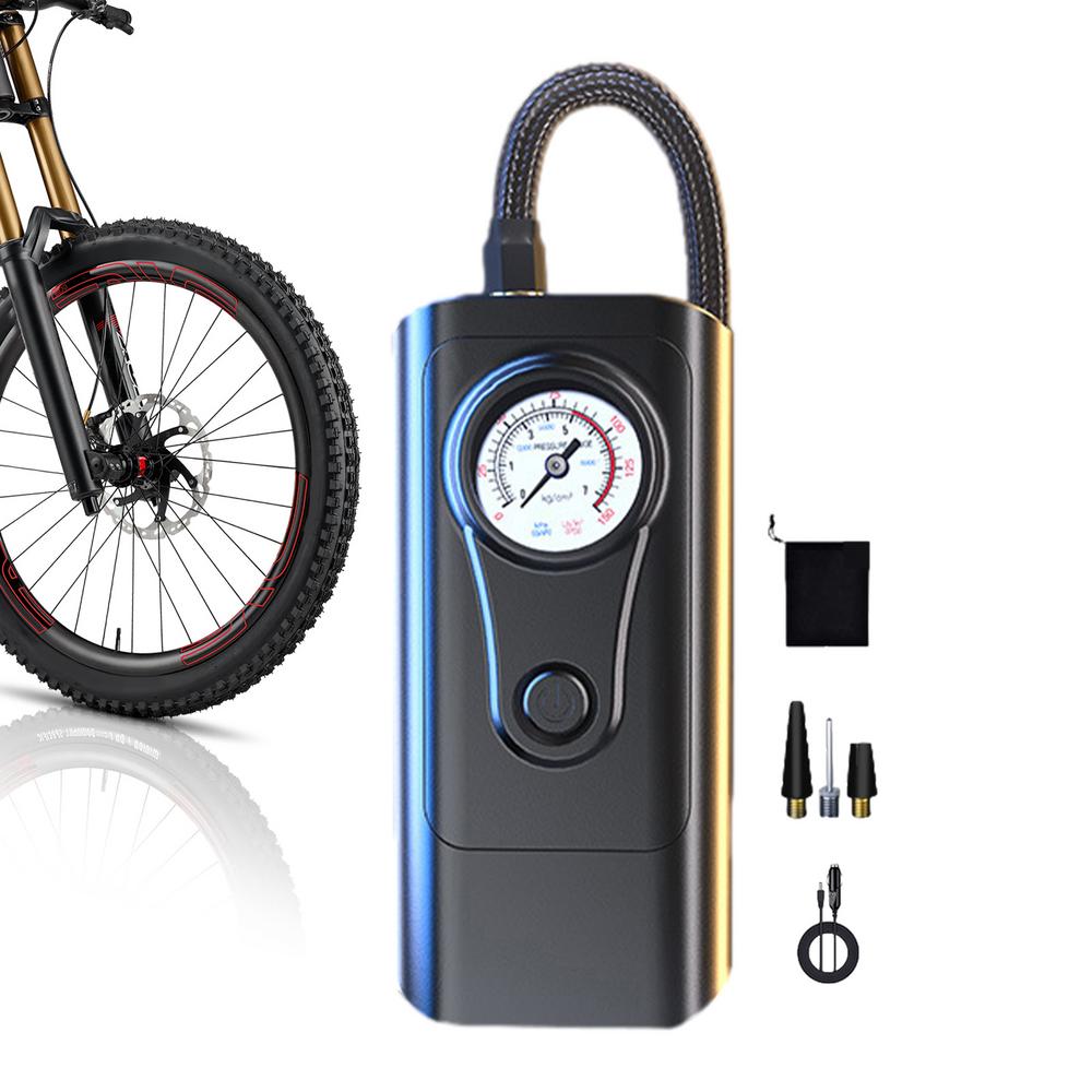 Cordless Air Pump Small Bike Pump Universal Electric Inflation Pump Safe Car Fast Air Tire Pump Multiplication Portable Tire