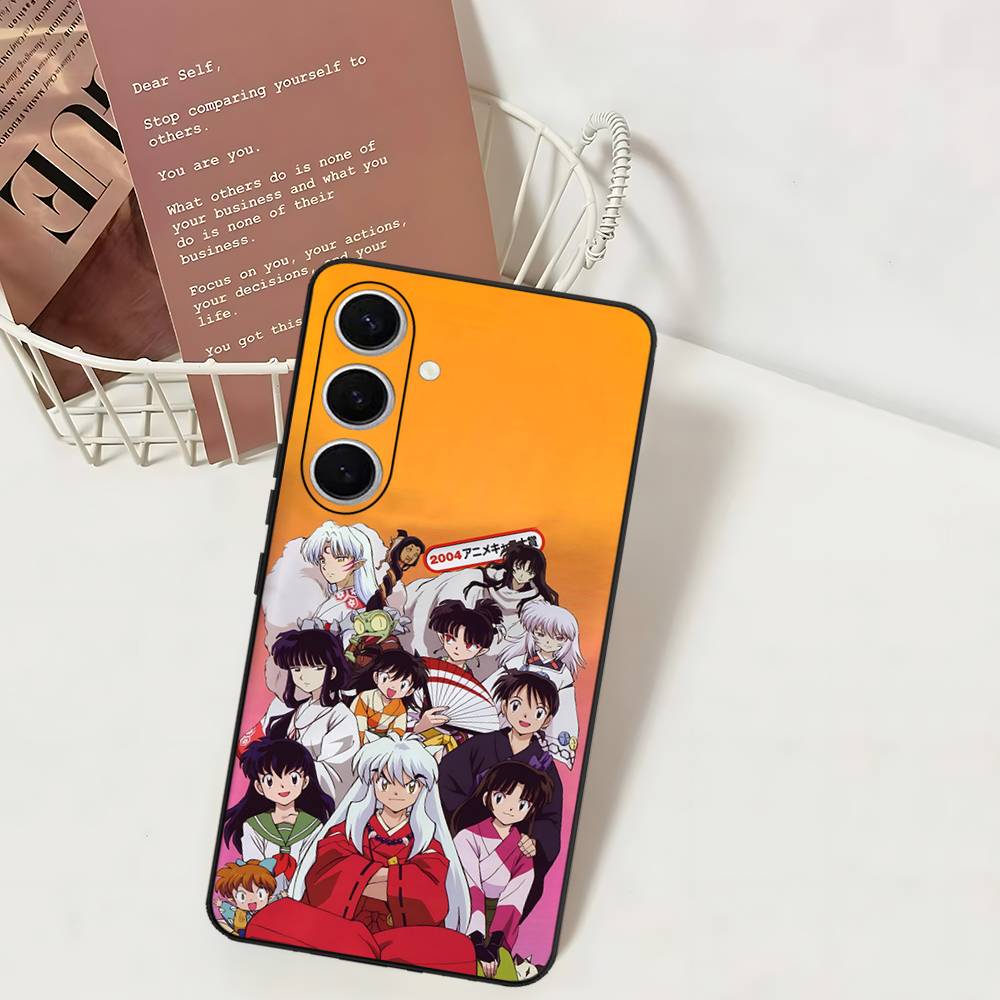 Anime I-Inuyasha Phone Case For Samsung S 24 Fe 25 Ultra Plus 20 Lite 21 30 22 23 24 22 Ultra 5G Fundas