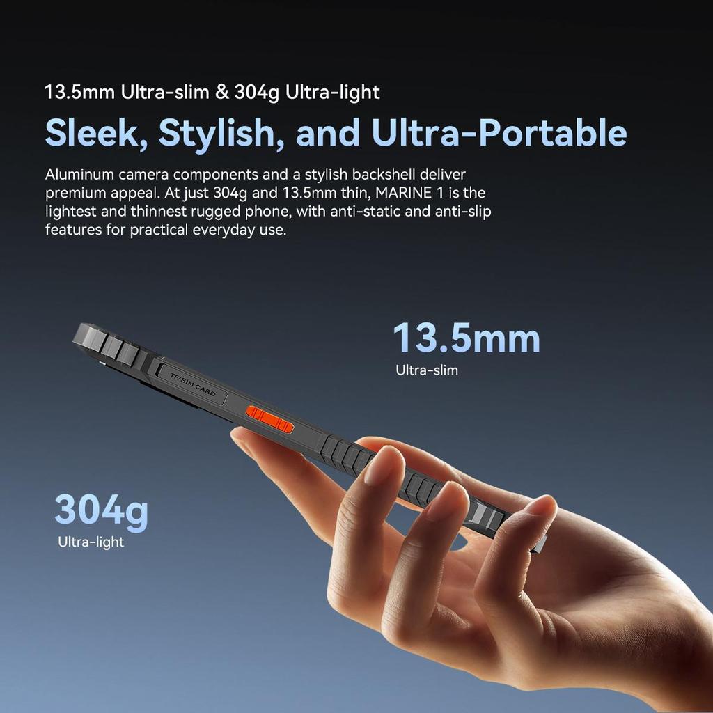 Blackview OSCAL MARINE 1 Rugged Smartphone UMS9230E T615 90Hz 4GB 128GB 5100mAh