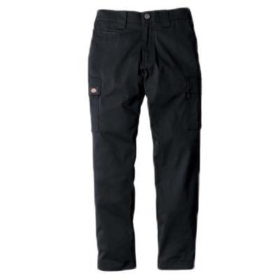 Dickies Cargo Pants D-2875, Workwear, Year-Round Stretch, Dickies CO-COS Pro Uni Sticker Included, Size 13. Black, LL