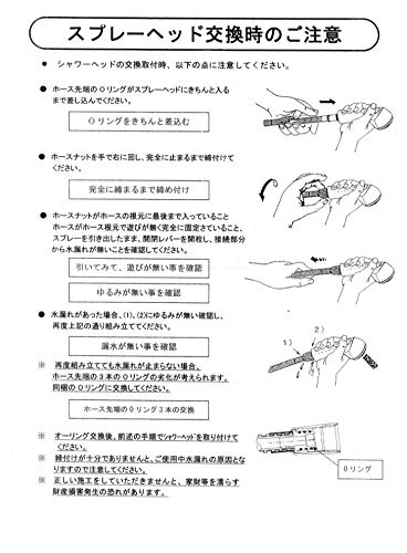 JP010500 GROHE Kitchen Spray Head (Authorized Grohe Online Store, Compliant with Japanese Standards)