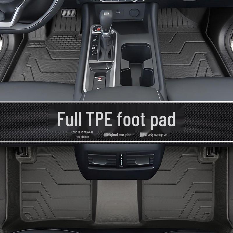 Nissan Sylphy TPE Floor Mats: 14th-15th Gen, Full Coverage Foot Mats