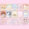 25 Scenes in 1Box Landscape Sticker Collection Box Cartoon Scene DIY Toy Game Festival Birthday Present Gift for Kid Girl Child