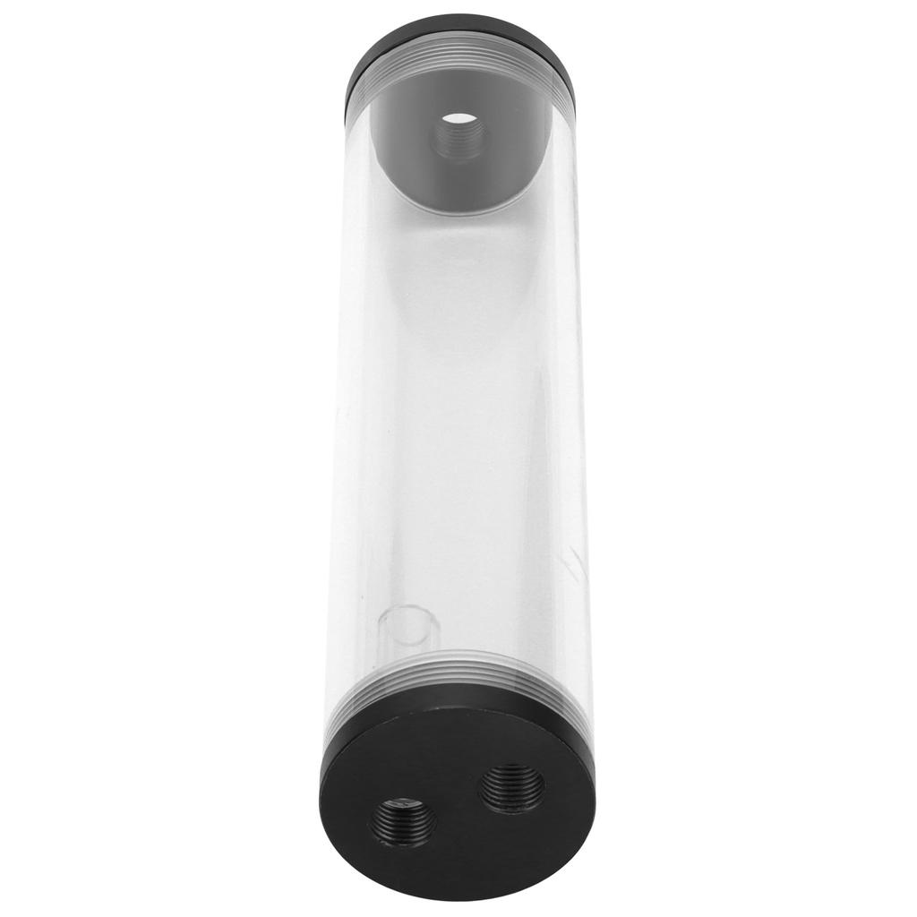 Water Cooling Tank Acrylic Cylindrical 3‑Hole G14 Thread Reservoir Computer Cooler Accessories