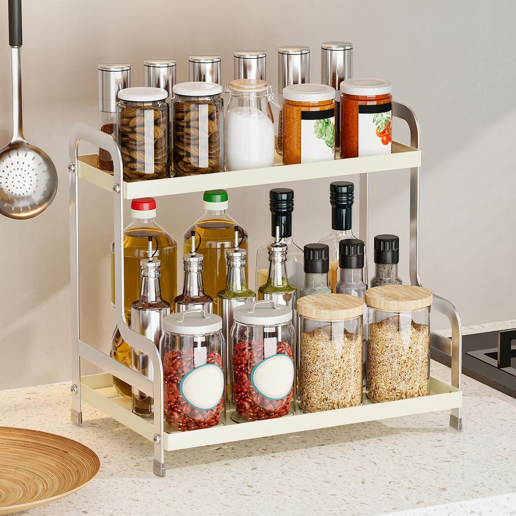 Flat Iron H-Shaped Multifunctional Storage Rack