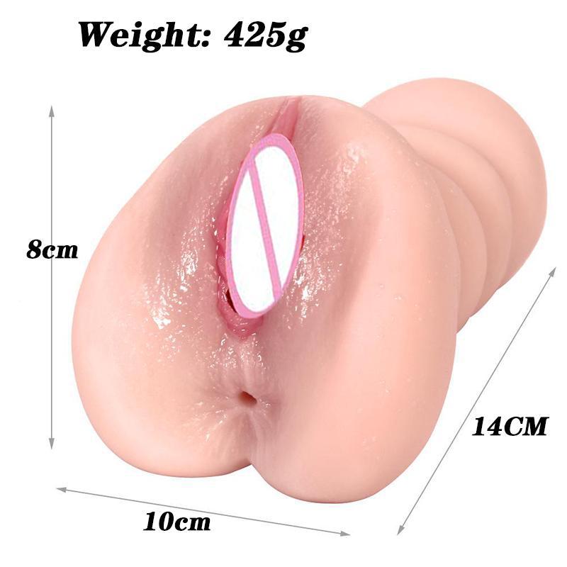 Vagina for Men Sex Toys Pocket Artificial Vagina Maiden Deep Throat Male Masturbator Soft Silicone Masturbation Cup