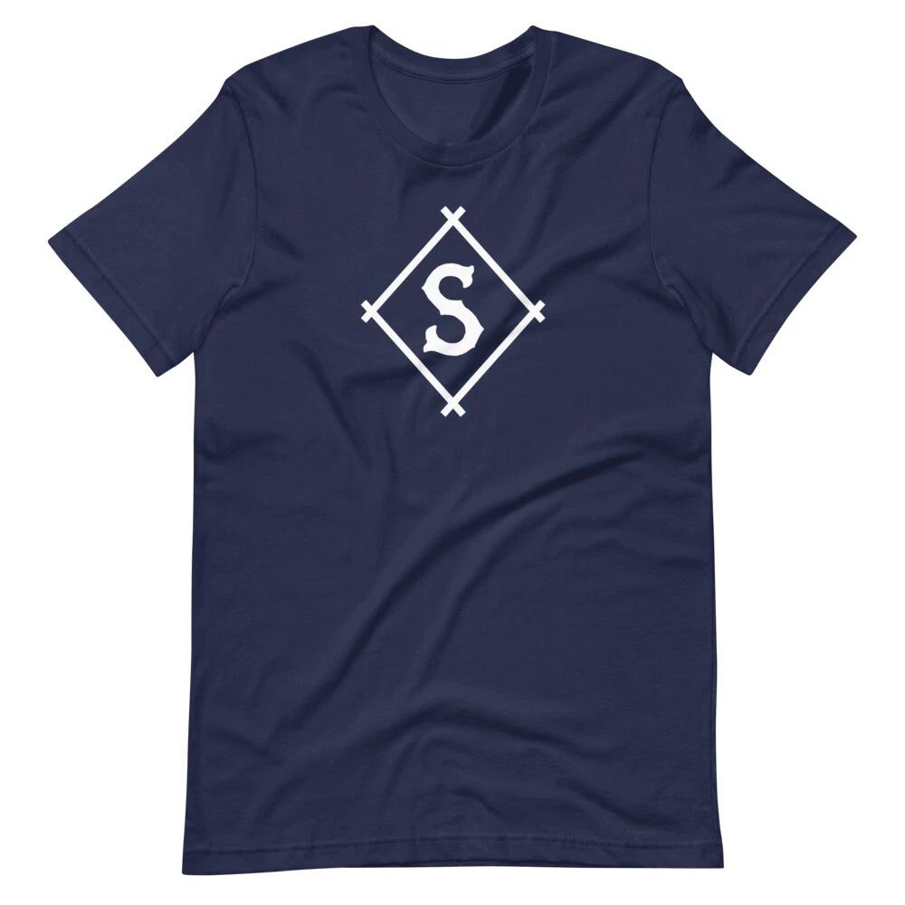 Seattle Steelheads Negro League Baseball Retro Style Graphic Tee Unisex t-shirt XXXL