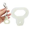 Glowing Diving Clip Hook Silicone Second Stage Regulator Mouthpiece Glow in The Dark   Diving Clip Hook