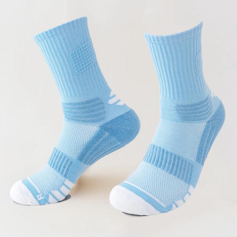 Pro Performance Basketball Socks High Top Cushioned Terry Athletic Socks for Men Women, Extra Large Long Tube Running Socks