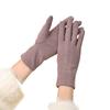 Dralon Winter Gloves Full Finger Windproof Driving Mittens Coldproof Solid Color Full Finger Gloves for Outdoor Cycling Skiing