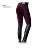 Pantaloni skinny da corsa di cavalli elasticizzati a vita alta da donna