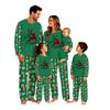 Set Pigiama Coordinato per Famiglia con Stampa Natalizia, Manica Lunga e Pantaloni, per Adulti e Bambini