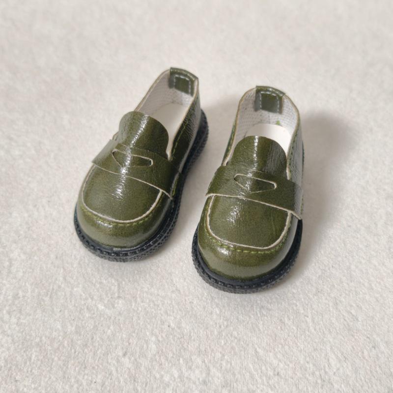 Leather 1/4 BJD Doll Shoes: 4-Point MDD Doll Replacement Footwear 7*3.2*3CM