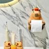 Cute Capybara Shape Tissue Dispenser Elegant Capybara Tissue Container Paper Stand Rack Great For Modern Interiors