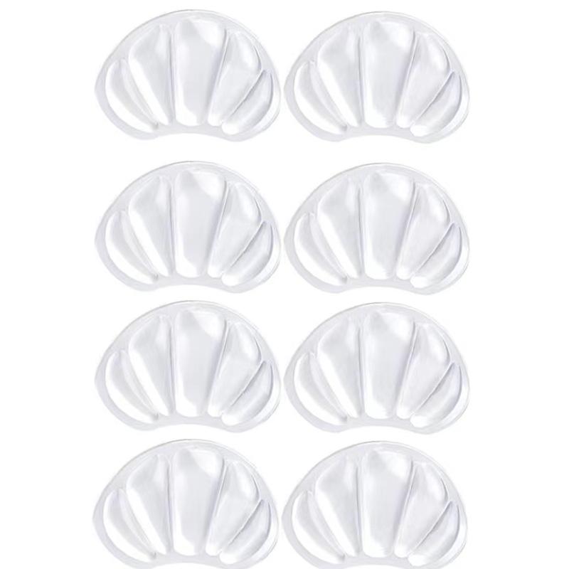 Adesivi per talloni in silicone Donna Uomo Alleviamento Cuscino per scarpe Cuscinetti per talloni in gel Scarpe troppo grandi Inserti antiscivolo Protezione per tallone