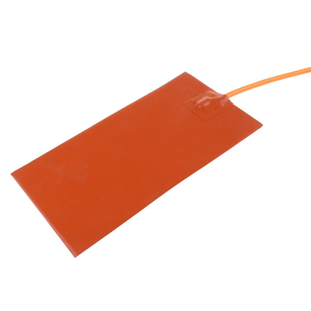 100W Silica Heating Pad Flexible For Heater Mat Pizza Hot Food Delivery Bag 12V