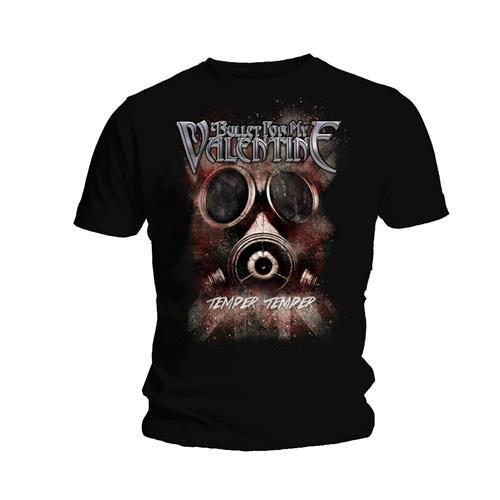 Bullet For My Valentine Temper Temper Gas Mask T-Shirt