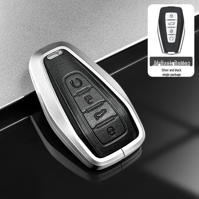 Kompatible Schlüsselhülle für 2016-2021 Geely Boyue, GLGS, Borui und Emgrand Limousinenmodelle