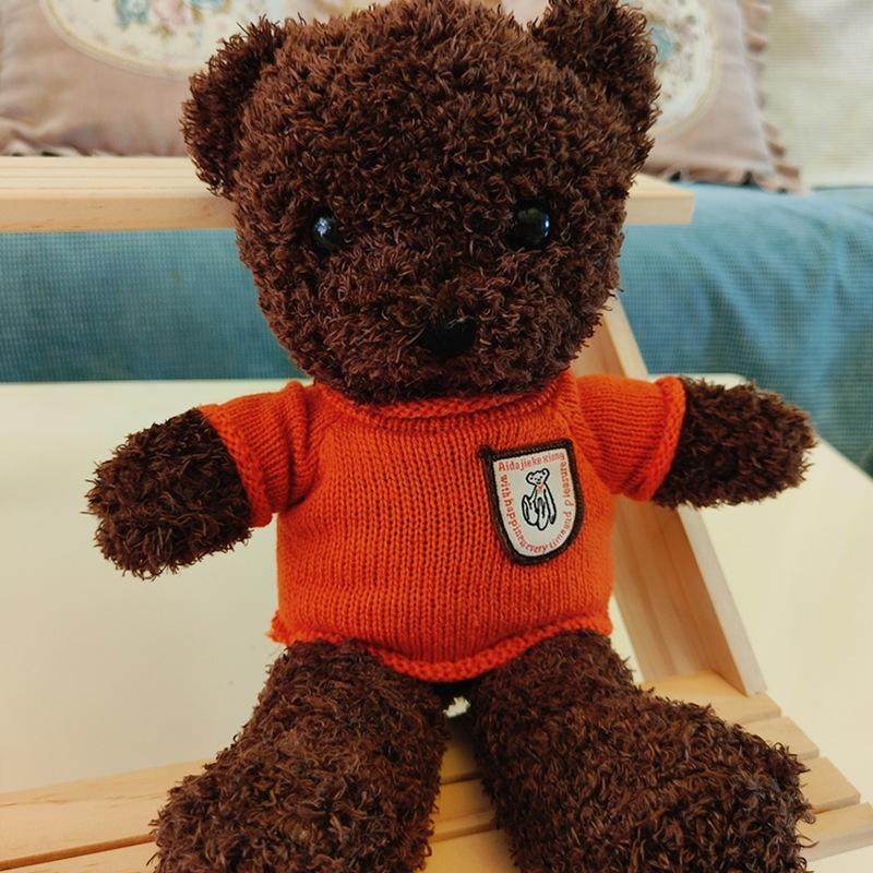 Plush Toy Teddy Bear Doll Plush Toy Doll Gift Animal Bear Doll Gift Throw Pillow