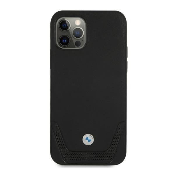 Bmw Bmhcp12Lrswpk Case Iphone 12 Pro Max6,7 Black/Black Hardcase Leather Perforate