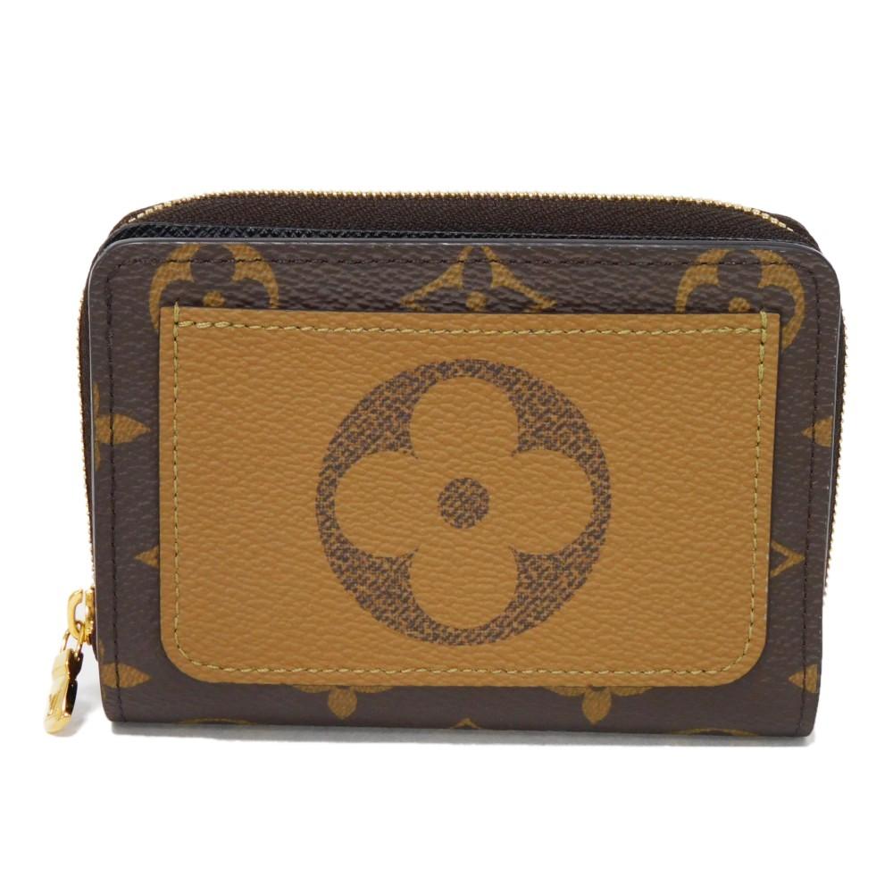 

Used 12564 Portefeiulle Lou M81461 7941 Current Maroon Black RFID IC Chip Monogram Reverse Giant Unisex from Japan