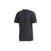 Adidas T Shirts Men's Black Crew Neck Moderate Straight Fit FK1418