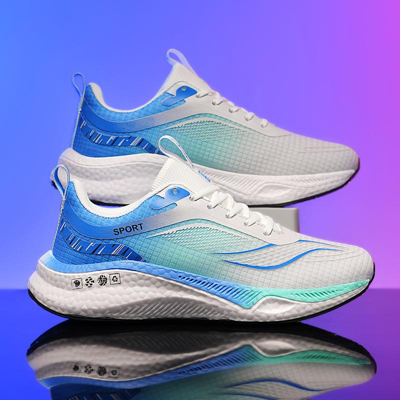 Fashion Men's Sports Shoes Lightweight Shock-absorbing Casual Shoe Outdoor Professional Basketball Tennis Breathable Non-slip Sneakers