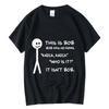 Men's High Quality T-shirt 100% Cotton Funny Design Print Tshirt Loose Summer T-shirt O-neck Men T-shirt Tops Tees Shirt - Me...