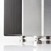 4 Ensembles Pointes d'Isolation pour Enceintes HiFi en Acier Inoxydable Pieds de Support Audio Absorbeurs de Chocs Amortisseurs Anti-Vibrations Base pour Équipement Audio