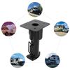 17" Adjustable Fifth (5th) Wheel For Camper RV Adapter Hitch To Gooseneck