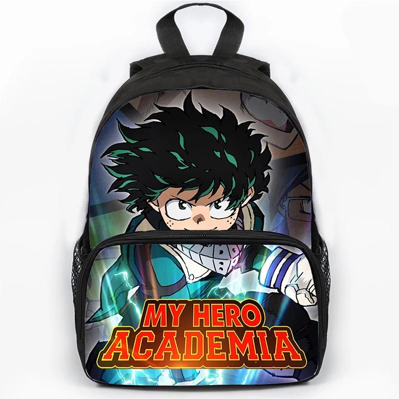 Anime My Hero Academia Backpack for Student Boys Children Manga Izuku Midoriya Schoolbag Large Capacity Laptop Backpacks Mochila