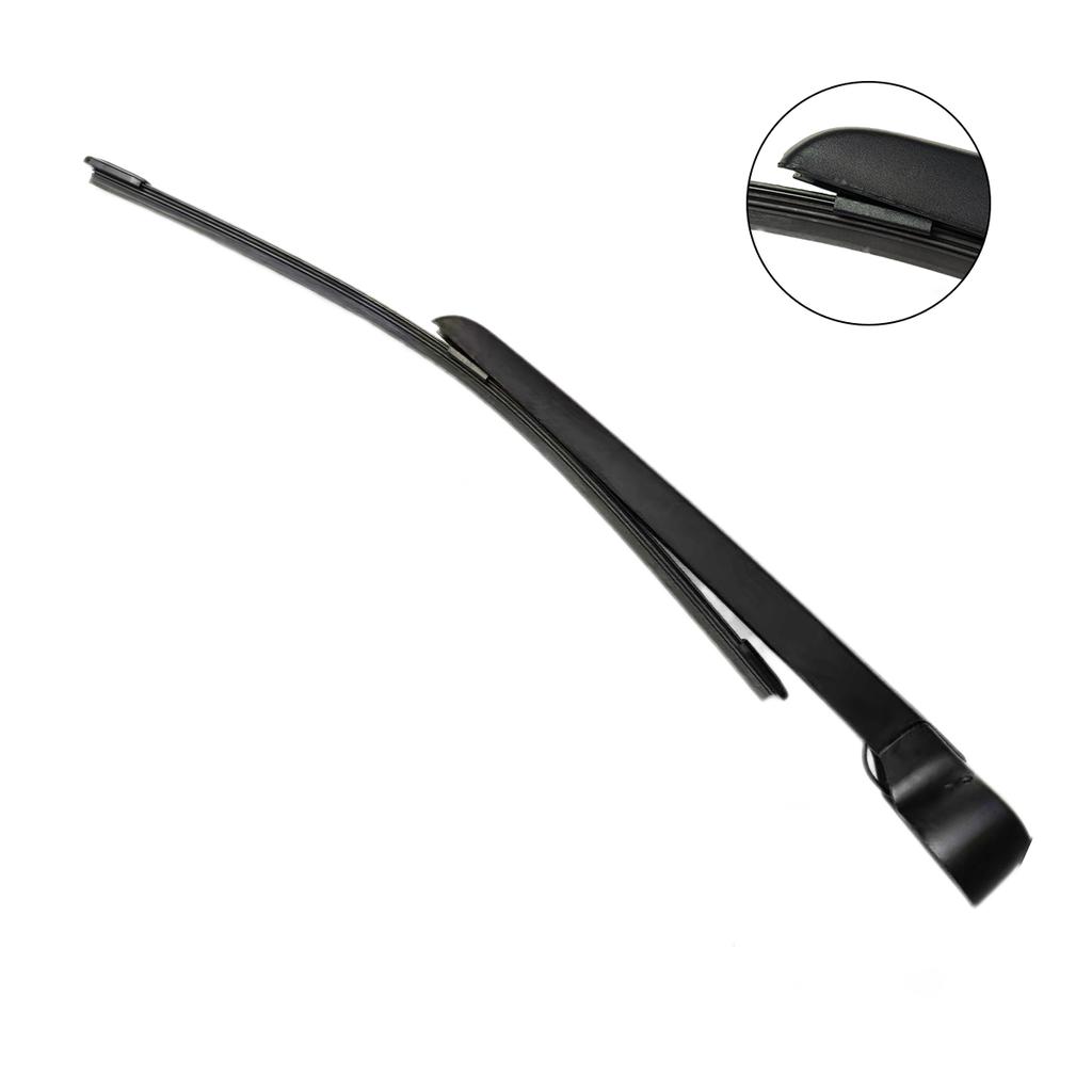 Rear Wiper Blade & Arm Set Kit For Porsche Cayenne 2010-2017 Windshield Windscreen Rear Window